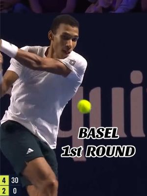 Good battle with my good friend 🙌🏽 🎥: @Swiss Indoors Basel  #vamos #basel #switzerland 