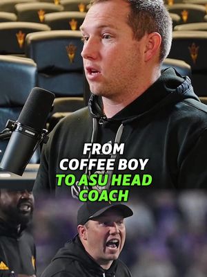 Kenny Dillingham went from Coffee Boy to ASU’s head coach before he was 35….  Here’s the story. #cfb #CollegeFootball 