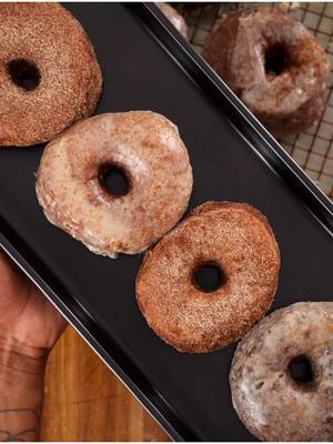 If I had a café, these Plantain Donuts would definitely be on the menu! 🍩 Subscribe to my substack for the full recipe! 