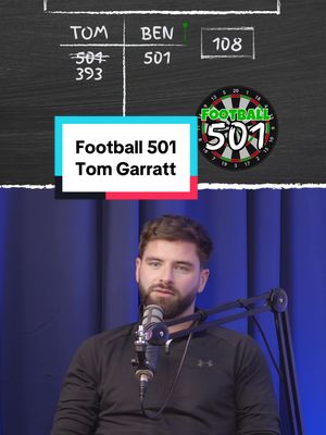 The Best Football Quiz with @Tom Garratt Can you get to zero? #footyquiz #footballknowledge #footballdarts #footballtiktok
