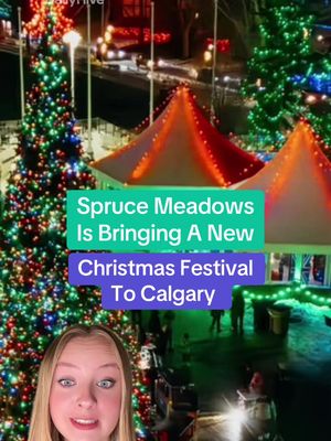 #sprucemeadows #christmas #christmaslights #calgary #calgarychristmas 