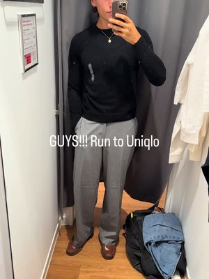 I got you my bro @UNIQLO Europe  #fyp #outfitsinspo #fashion