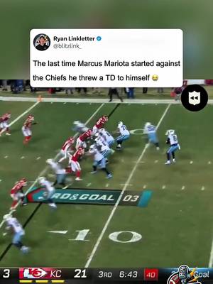 With Jayden Daniels out, Marcus Mariota will be making his 1st start against the Chiefs since 2018 where he pulled off this crazy play  Alex Smith was still the starting QB for the Chiefs and it was also his last game with the team before Mahomes took over  #marcusmariota #commanders #chiefs  #creatorsearchinsights 
