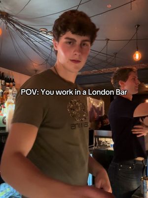 video just gets progressively worse lmao #fyp #bartender #london #pov 