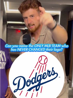 Do you know the ONLY MLB logo to NEVER CHANGE their logo? 👀 @A.J. & Big Justice #MLB #MLBTrivia #Sports #SportsTrivia #Baseball 