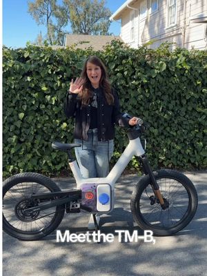 ALSO invited me up to Palo Alto to check out what they’ve been working on for the past three years — meet the TM-B! @Rivian #Tech #ebike 