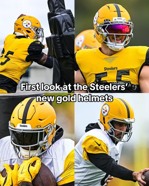 new lids who dis? #steelers #gold #throwback 