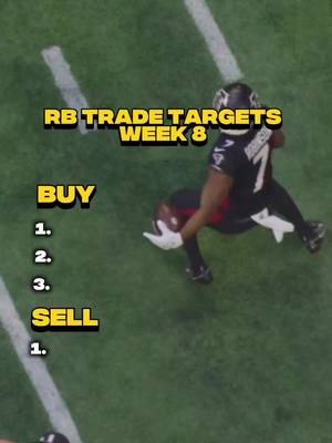 3 Trade Targets and 1 Sell Before Week 8 #fantasyfootball #fantasyadvice #tradetargets #nflfootball #fantasyfootballtiktok 
