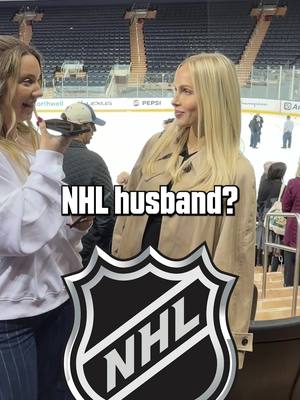 Matleena was SO quick with these answers 👏 @Matleena Laakso @isomaddy  #NHL #edmontonoilers #couplegoals 