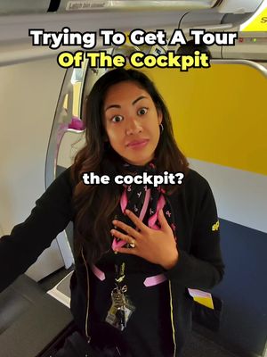 Have you seen a cockpit before? . . . #airplane #cockpit #tour 