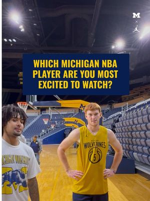 Excited to see all of our former Wolverines ball out this season! #GoBlue #NBA #Michigan #basketball #cbb 