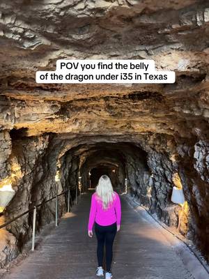 Can you believe this is under the highway?  📍Inner Space Cavern  #texastravel #innerspacecaverns #exploretexas #i35 