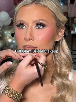 I LOVE A FULL GLAM BRIDE OMG!!! PRODUCTS⬇️ @Rare Beauty brow gel @Glossier brow pencil @Too Faced born this way concealer @Painted eyeshadow palette  @Patrick Ta Beauty single shadows (need better lighting)  - blush (just enough)  - major dimensions III eyeshadow palette  - body glow  @ArdellBeauty (double up 113) @tarte cosmetics fake awake eyeliner  @rhode skin (glazing milk) @Weleda USA skin food (light)  @Haus Labs foundation @Diorbeauty highlight 001 universal  - backstage foundation @🇺🇸MADEBYMITCHELL🇺🇸 curve case (medium)  @Huda Beauty easy bake (sugar cookie)  @Charlotte Tilbury pressed powder (shade 1) - dewy setting spray  @Fenty Beauty bronzer (shade 5 & 6)  @loréal paris usa 3 sec setting spray & mascara telescopic  @Morphe Cosmetics lip liner (makeup talk)  @makeupbymario lipstick (midtown)  @NYX Professional Makeup Butter gloss (creme brûlée)  #makeup #makeuptutorial #bride #bridalmakeup #fyp 