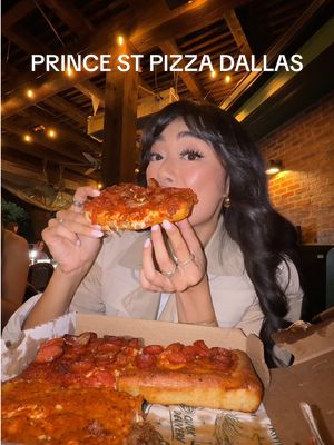 NYC’s most iconic pizza spot just landed in Dallas 👀 Prince St. Pizza — known for their crispy, spicy SoHo squares — officially opens Friday on Henderson, and it’s so worth the hype !! 🍕(get the spicy spring & thank me later)  📍2820 N. Henderson Ave aka your new late-night go-to pizza spot  . . . . . . . . . . #princestpizza #dallasfood #exploredallas #knoxhenderson #dallaseats 