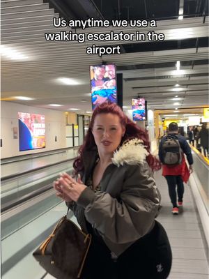 People running for their flights weren’t happy with this 😭