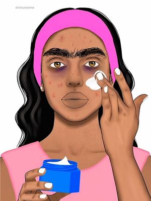 High-vibe pink glowy makeup look 🩷🌸✨