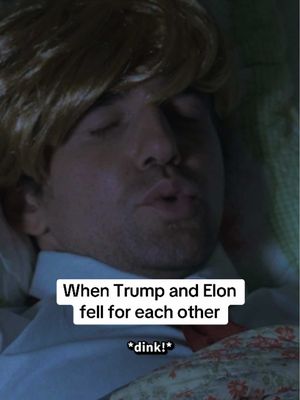 Their love shined bright like a SpaceX launch #trump #elon #impressions #spacex #usa  