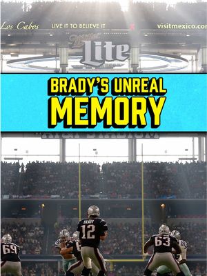 Brady’s memory is UNREAL 😳