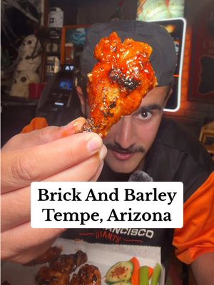Brick & Barley in Tempe is serving up top-tier wings! This little dive bar has the vibes, the flavor, and the kind of food that keeps you coming back 🍗💯 The wings were easily in my top 3 in Arizona — a must-try spot if you’re in Tempe!@Brick and Barley  📍 201 E Baseline Rd, Tempe, AZ 85283                                           #wings #tempeaz #azfoodie #FoodTok #arizona 