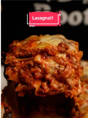 Super easy beef + cheese lasagna — layers of rich beef ragu, silky béchamel, and way too much mozzarella + parm. Comfort food done right — slow-braised flavor, but weeknight simple. Golden, bubbly, and just ridiculous. Save this one for your next Sunday dinner. Recipe, Ingredients: 	•	4–6 strips bacon, diced 	•	1 large onion, diced 	•	2 stalks celery, diced 	•	1–2 carrots, diced 	•	3–4 cloves garlic, minced 	•	1½ lb ground beef 	•	3–4 cups marinara or tomato sauce 	•	1 sprig fresh basil 	•	½ tsp dried oregano 	•	Salt + black pepper, to taste 	•	9–12 lasagna sheets (fresh or dry, parboiled if needed) 	•	2 cups mozzarella, shredded 	•	½ cup parmesan, grated Béchamel Sauce: 	•	4 tbsp butter 	•	4 tbsp flour 	•	3 cups milk (warm) 	•	Salt + black pepper 	•	Pinch of nutmeg Method: 	1.	Render bacon in a large pan until crispy. Remove and set aside. 	2.	In the same pan, sauté onion, celery, carrot in olive oil until soft, 6–8 min. Add garlic, cook 1 min more. 	3.	Add ground beef, season, and brown well. Add bacon back in, then stir in tomato sauce, basil, and oregano. Simmer gently 45–60 min until rich and thick. 	4.	Meanwhile, make the béchamel: melt butter, whisk in flour for 1–2 min, slowly add warm milk, and whisk until smooth. Season with salt, pepper, and nutmeg. 	5.	To assemble, layer in a baking dish: beef ragu → pasta sheets → béchamel → mozzarella + parmesan. Repeat until full, finishing with cheese on top. 	6.	Cover with foil and bake at 375°F (190°C) for 35–40 min. 	7.	Uncover and bake another 15–20 min until golden and bubbly. 	8.	Rest 45–60 min before slicing so it holds its shape.  #EasyRecipes #lasgana #torontochef 
