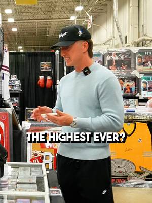 $100,000 Sports Card Negotiation for GRAIL Baseball Card 😳 #sportscards #kingofthekards #cardshow