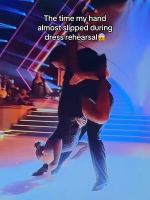 @daniellefishel you def put A LOT of trust me🙏 I’m pretty sure i used my left ear to help me catch you😅 @Dancing with the Stars #DWTS 