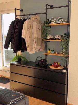 some sunny details of my open dresser #roominspo #roomideas #interiordesign #homedecor 