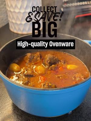 Upgrade your kitchen with Cast Iron✨ Collect stamps and get 60-80% off high-quality Ovenware. *While supplies last.
