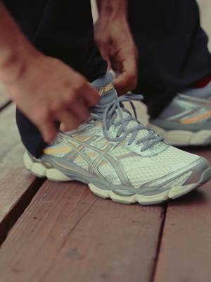 Fishing, but make it SportStyle. 🎣✨ #ASICSSportStyle #GELCUMULUS16 #sneaker