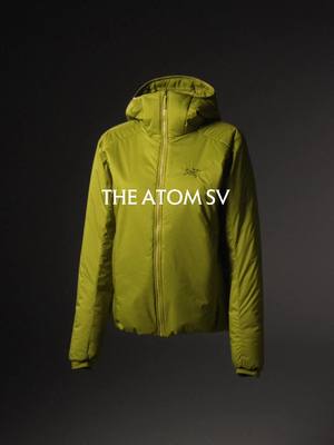 Warmest, thermo-mapped Atom for cold, mid-output mountain activities. #arcteryx 