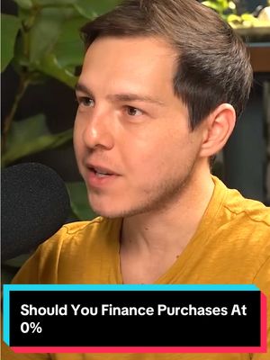 Should You Finance Purchases At 0%
