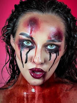 JENNIFERS BODY🥲 this was so much fun…. 🩸 #makeuptransformation #31daysofhalloween #makeupfyp #makeupfypmakeup #jennifersbody 