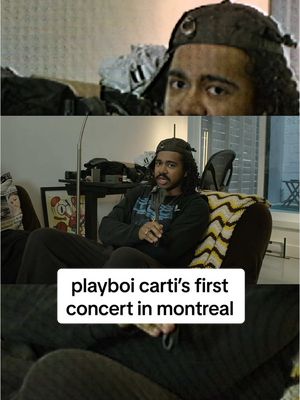 #playboicarti concert in Montreal story time #cashcarti 