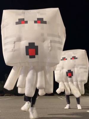 No fireballs. Just vibes. 👻👻 Find your Minecraft costume at the link in bio #Minecraft #minecraftmemes 