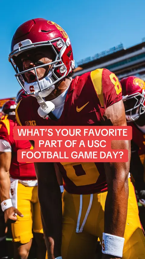 nothing like a @USC Football ✌️ game day! #usc #CollegeFootball 