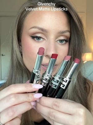 Such a luxe lipstick 💗 @Givenchy Beauty #givenchybeauty #givenchyvelvetmattelipstick #mattelipstick 