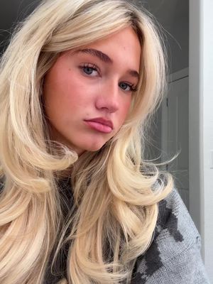 heatless blowout.. #paisleenelson #utah #lipsync #hair #hairinspo 