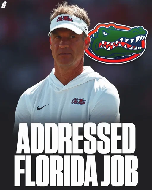 Lane Kiffin addresses the rumors surrounding him and the newly open Florida job 🐊 ESPN’s Molly McGrath today... Lane Kiffin told me he usually doesn’t address those kind of coaching rumors in-season, because there’s so much more football to play, and there’s so many bigger things to focus on. But he’s actually going to do things differently today in their team meeting - he is going to address those (Florida) rumors with his players. #cfb #CollegeFootball 