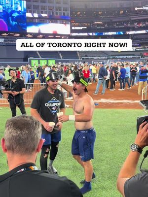 Davis Schneider is all of Toronto right now: "BARGER!!" 😂