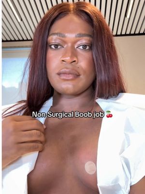 The results are in for my 2nd session with @cleavageclinic non surgical b00b job 🍒 & i literally couldn’t be happier!! 