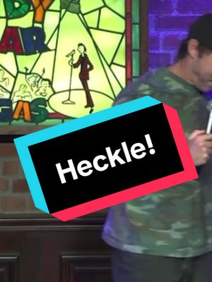I'm terrible at crowd work. I should have said, "that's like going to a football game and yelling, spectate!"  oh well. Hope you enjoy and hope you buy tickets to see me at rooster tea feathers in Sunnyvale this weekend, November 1 and 2nd. tickets@eddief.com.#heckle #crowdwork #gay 