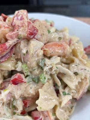 The GOAT! Seafood Salad recipe #FYP #foryou #mrmakeithappen #recipes 
