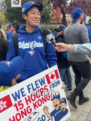 Fans have come from all over the country to see the Blue Jays in the World Series but how much did they pay for tickets? 💰🎟️ #bluejays #WorldSeries #toronto #MLB 
