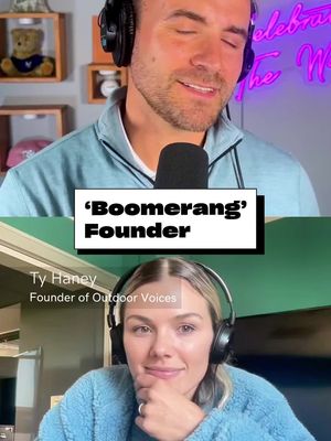 Our interview episode with @ty_haney the founder of @outdoorvoices is out now:  The Rise, fall, and resurrection of the coolest recreational brand of the 20-teens, Outdoor Voices.