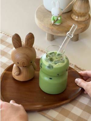 make a miffy matcha latte with me 🍵 #miffy #matcha #nijntje 