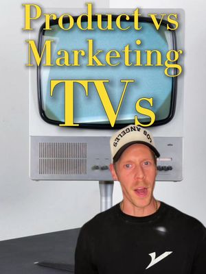 Product vs marketing: TVs #design #productrecs #tv    