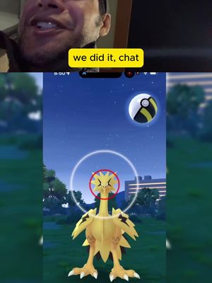 LOCK IN! Shiny Galarian Zapdos encounter in Pokémon Go - Atlanta, GA