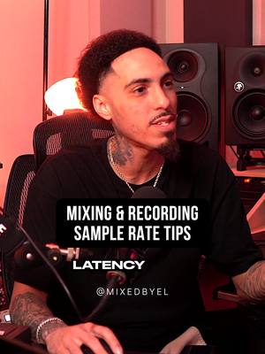 What’s your sample rate when mixing & recording?  #musicproduction #audioengineer #music #musicproducer #recordingengineer
