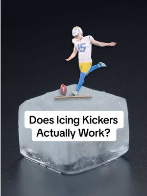 Does icing NFL kickers actually work? 🧊 @Michael MacKelvie 🤝 #nfl #kicker #sports #LearnOnTikTok #sportscience 