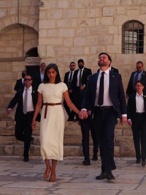 What an amazing blessing to have visited the site of Christ's death and resurrection. May the Prince of Peace have mercy on us, and bless our efforts for peace.